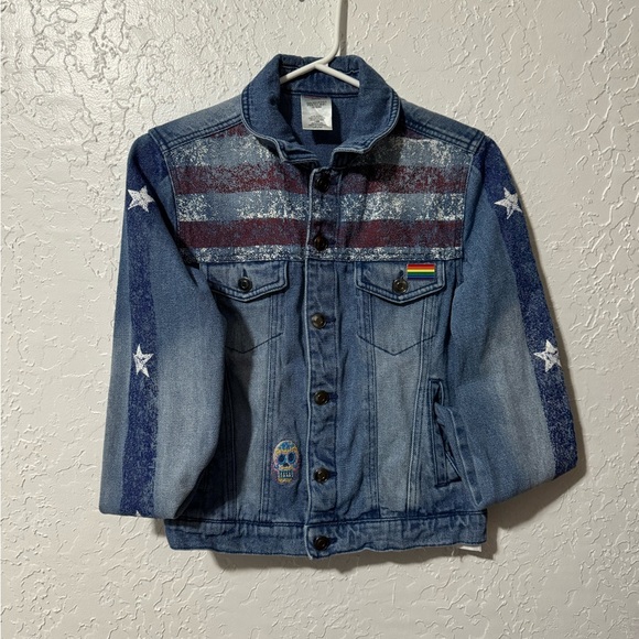 Marvel America Chavez Doctor Strange Multiverse Denim Jean Jacket size small - Picture 2 of 6